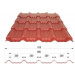 Top Selling Red Color Steel Tile for Country House /Cottage