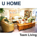 U Home Sectional Sofa French Style Elegant Sofa