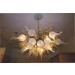 Unique Design Hand Blown Glass Chandelier for Home Decoration (YK-D112)