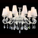 Very Modern Crystal Lighting for Hotel Decoration with Chrome Finished