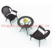 Water-Proof Outdoor Iron Rattan Table and Chair (JJ-S434&572)