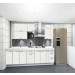 White Acrrylic Door Panel Kitchen Cabinet (D-06)