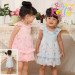 Wholesale Baby Clothes, Floeal Chiffon Baby Dress, Children Girl Dress