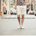 Wholesale Fashion Pure Color Men Short Pants