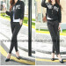 Wholesale Fashion Women Elastic Long Pants with Stripes