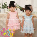 Wholesale Girls Baby Frocks Designs, Cute Baby Dresses (9260)