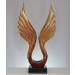 Wings of an Angel Clear Resin Craft Sculpture