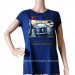 Women Casual Clothes Heat Transfer Printing T-Shirt (HT7063)