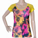 Women Fashion Digital Printed with Lace for T Shirt (HT5801)