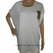 Women Fashion T-Shirt with Fake Pocket and Metal Accessories (HT3026)