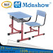 Wooden Adjustable Student Desk and Chair, School Furniture
