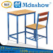 Wooden Study Table and Chair for School Furniture