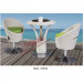 Workmanship Patio Outdoor Rattan Leisure Garden Dining Bar Table for Veranda
