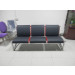 (SS-058) Commercial Furniture Stainless Steel PU Leather Public Chair