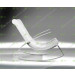 (SX-096) Home Furniture PU Leather Rocking Lounge Chair