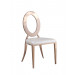 (SY-097) Home Furniture International White PU Leather Dining Chair