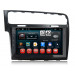 10.1in Golf 7 with GPS for Android Vw Car DVD Player