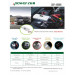 12000mAh Mutifunctional 12V Vehicle Jump Starter in White/Black (SP-666)