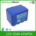 12V 15ah Lithium Iron Phosphate Battery Pack Solar Light
