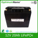 12V 20ah Rechargeable Li-ion Bike Battery