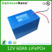 12V 60ah Lithium Battery Pack for Solar Panel System