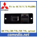 170 Degree 480TV Lines Rear View Backup Car Camera for Mitsubishi Pajero