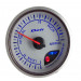 2 3/8" (60mm) Auto Gauge for 11 LED Color Gauge (6268G11)