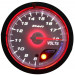 2 3/8" (60mm) Auto Gauge for Dual Color LED Oil Gauge (626)