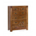 2 Over 4 Chest Oak Wooden Bedroom Furniture (RC2O4)