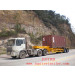 20 Feet Low Skeleton Container Transporting Semi Trailer