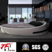 2014 Hot Sale Round Leather Bed J-20