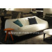 2015 Latest Modern White Fabric Sofa (D-76B)