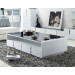 2015 Most Popular Tempered Glass Modern Coffee Table (CJ-163A)