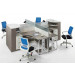 2015 New Office Partition Workstation with Hutch (HF-CB004)