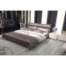 2015 Newest Square Double Bed Leather Bedroom Furniture (L880)