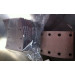 205X140X16.3/12.5 Brake Lining for Russia Kamaz and Maz
