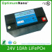 24V 10ah Ebike LiFePO4 Battery Pack with Mbs