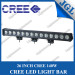 26" Single Row Super Bright 140W CREE Light Bar LED, 12000lm Work Light Bar, 4X4 LED Driving Lights