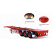 3 Axles Skeletal Container Semi-Trailer