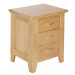 3 Drawer Bedside/Solid Oak Bedside Table/Night Stand/ Wooden Furniture