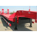3axle 80ton Low Bed Semi-Trailer for Hot Heavy Duty