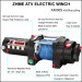 4000lbs 12 Volt ATV Electric Winch with Synthetic Rope
