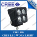 40W CREE LED Work Lights, 4 Inch Square LED Work Lamp, 4WD Boat Car LED Driving Light (JG-WT64)