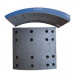 4515 Semi-Metal Brake Lining for Truck and Bus