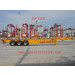 48feet Gooseneck Skeleton Three Axle Container Transportation Semi Trailer