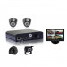 4CH D1 SD Card Mobile DVR with 3G WiFi for Bus Living Monitoring