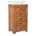 5 Drawer Solid Oak Chest /Wooden Chest of Drawers/Wooden Furniture