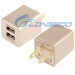 5V 2.1A Us Plug Dual USB Socket AC Charger Adapter for iPhone 5 & 5c & 5s, iPad Air / iPad Mini Retina and So on