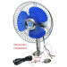 6 Inch 60 Strips Semi Seal Car Fan (WIN-112)