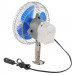 6 Inch Semi- Seal Metal Car Fan